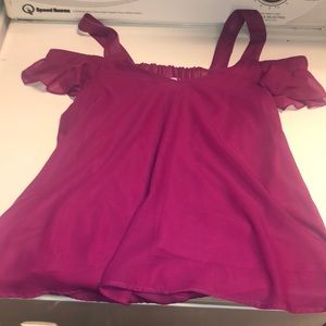 Cold shoulder blouse